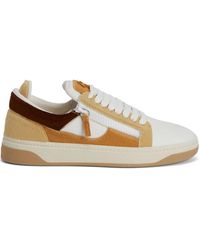 Giuseppe Zanotti - Gz94 Colour-Block Double-Zip Low-Top Sneakers - Lyst
