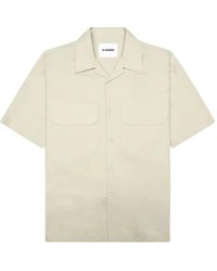 Jil Sander - Hemd mit Brusttasche - Lyst
