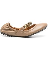 Tod's - Ballerina Dee Fascia Anelli - Lyst