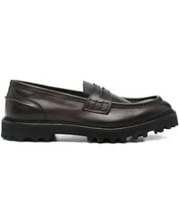 F.LLI RENNELLA - Penny Leather Loafers - Lyst