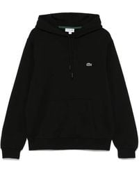 Lacoste - Logo-Patch Hoodie - Lyst