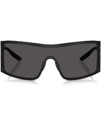 Dolce & Gabbana - Sonnenbrille Mit Shield-Gestell - Lyst