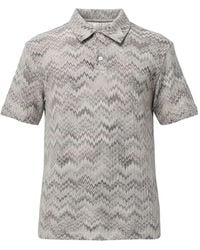 Missoni - Polo À Motif Zigzag - Lyst