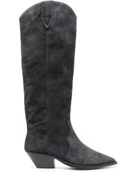 Isabel Marant - Denvee Suede Leather Boots - Lyst