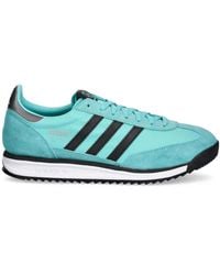 adidas - X Mercedes Sl 72 Rs Wildleder-Sneakers Mit Streifen - Lyst