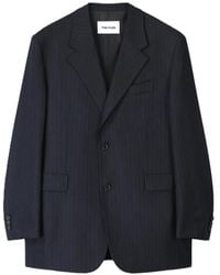 Tonywack - Pinstripe-Pattern Single-Breasted Jacket - Lyst