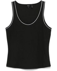 Theory - Scoop-Neck Tank Top - Lyst