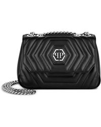 Philipp Plein - Hexagon Leather Shoulder Bag - Lyst
