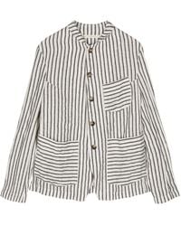 Forme D'expression - Stripe-pattern Jacket - Lyst