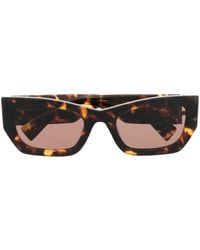Miu Miu - Sonnenbrille mit Cat-Eye-Gestell - Lyst