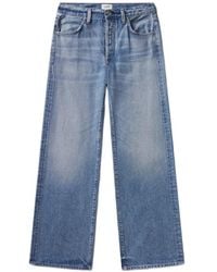 Citizens of Humanity - Anina Buttoned Wide Leg Jeans - Lyst