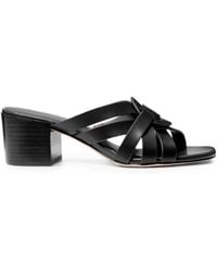 Michael Kors - Erika Logo-Plaque Sandals - Lyst
