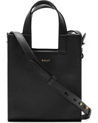 Bally - Small Easy Leather Tote Bag - Lyst