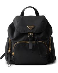 Prada - Small Zip Backpack - Lyst