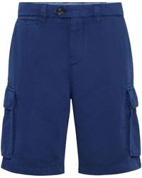 Brunello Cucinelli - Mid-Rise Cargo Shorts - Lyst