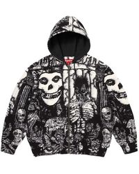 Supreme - Hoodie Misfits À Fermeture Zippée - Lyst