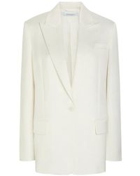 Another Tomorrow - Single-Breasted Blazer - Lyst