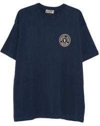 Versace Jeans Couture - Logo-Detail T-Shirt - Lyst