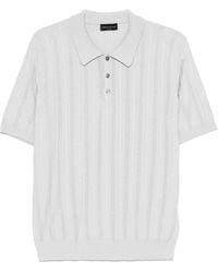 Roberto Collina - オープンニット ポロシャツ - Lyst