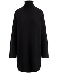 Ralph Lauren - Turtleneck Cocoon Mini Dress - Lyst