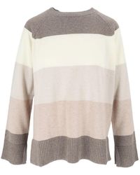 Kangra - Long-Sleeve Striped Sweater - Lyst