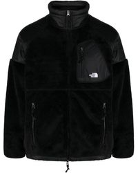 The North Face - Logo-print Fleece Jacket - Lyst