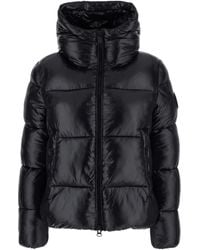 Save The Duck - Piumino Trapuntato Con Cappuccio - Lyst