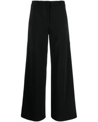 Patrizia Pepe - Essential High-waisted Palazzo Pants - Lyst