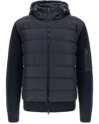 Herno - Padded-Knitted Down Jacket - Lyst