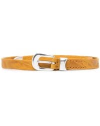 Our Legacy - Textured Leather Belt - Lyst