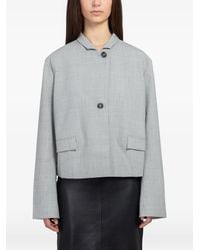 St. Agni - Cocoon Flap-Pocket Blazer - Lyst