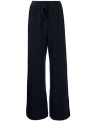 Nanushka - Ribbed Drawstring Wide-Leg Trousers - Lyst