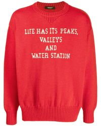 Undercover - Jacquard-Knit Wool Jumper - Lyst