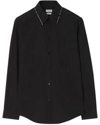 Burberry - Classic-Fit Katoenen Popeline Overhemd - Lyst