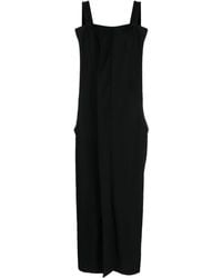 Y's Yohji Yamamoto - Latzkleid Mit Langem Schnitt - Lyst