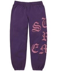 Supreme - Pantalon De Jogging À Chevilles Élastiquées - Lyst