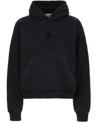 McQueen - Felpa Con Cappuccio Selvedge - Lyst