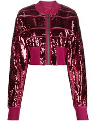 Rick Owens - Sequin Embellished Cropped Jacket - Lyst