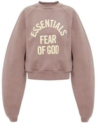 Fear Of God - Logo-Print Sweatshirt - Lyst