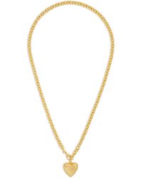 Roxanne Assoulin - Little Puffy Heart Necklace - Lyst