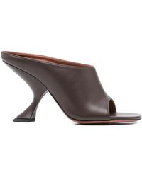 AMINA MUADDI - Taylor Open Toe Mules - Lyst