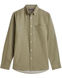 Tommy Hilfiger - Button-Up Long-Sleeve Shirt - Lyst