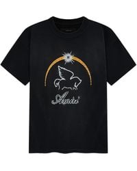 Amiri - Crystal-Embellished Pegasus T-Shirt - Lyst