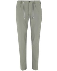 Eleventy - Pantalones Con Cordones En La Cintura - Lyst