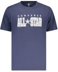 Converse - All Star Logo-Print T-Shirt - Lyst