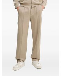 Emporio Armani - Side-Stripe Track Pants - Lyst