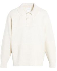 Barrie - Waffle-Effect Polo Shirt - Lyst