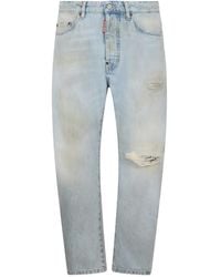 DSquared² - Pantaloni L.A. Con Effetto Vissuto - Lyst