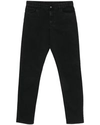 Canali - Vaqueros Slim Con Cinco Bolsillos - Lyst