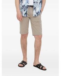 Lindbergh - Logo-Patch Chino Shorts - Lyst